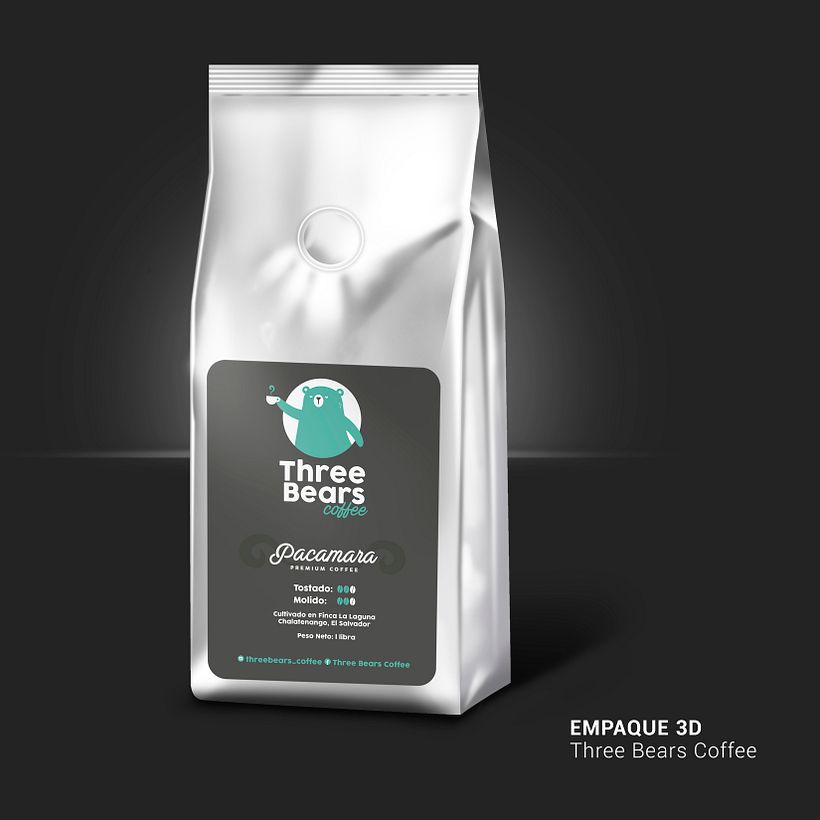 EMPAQUE THREE BEARS COFFEE 0
