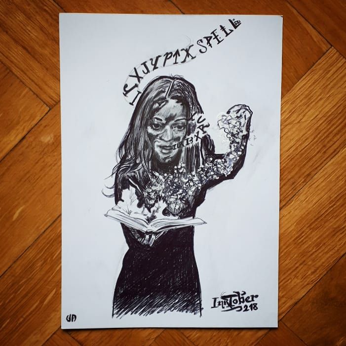 #inktober 2018 4