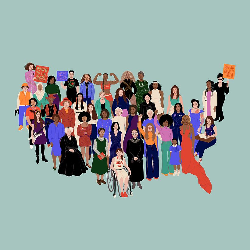 10 ilustraciones para celebrar 1 año del #MeToo 12