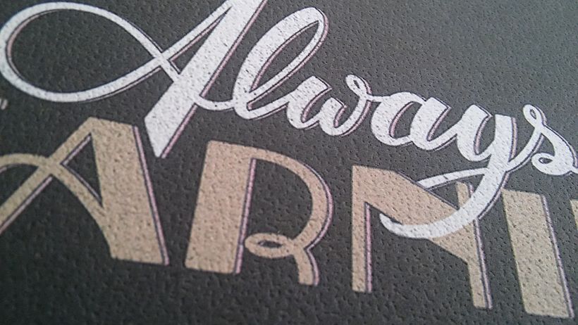 Lettering as identity: Always learning 16