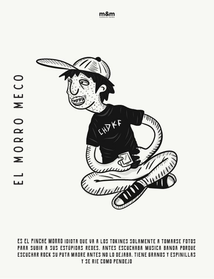 Gente que te encuentras en un toquín de Punk Rock... 4