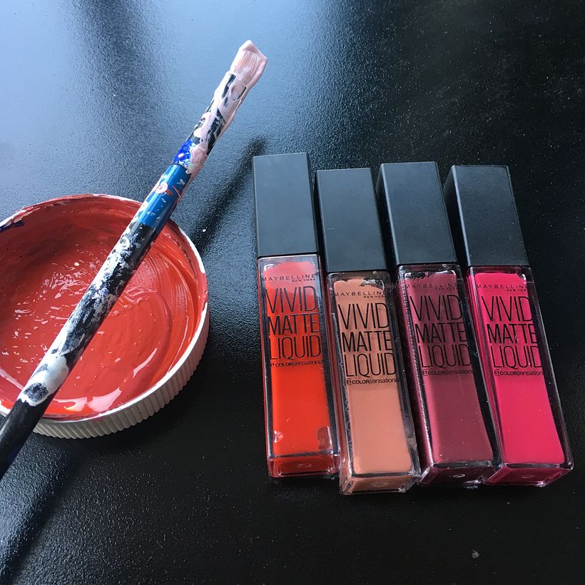 Maybelline Pintura en vivo  4