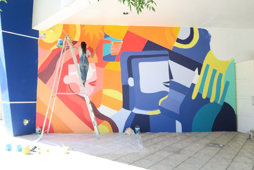 Mural Estadio Beisbol  3