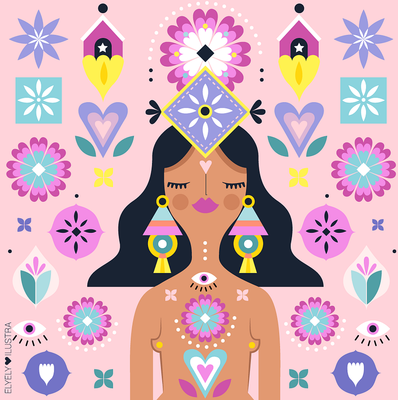 Ilustración con iconos 0