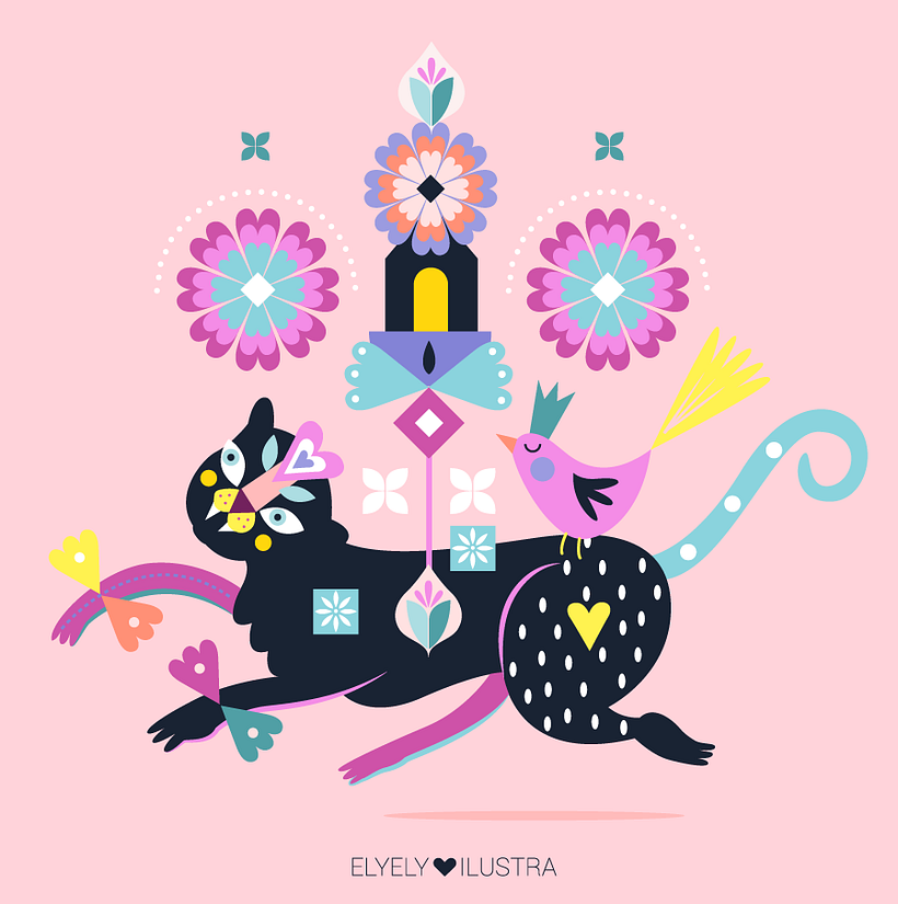 Ilustración con iconos 1