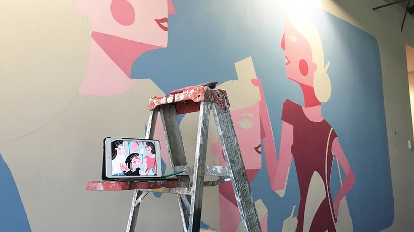 MaryKay Mural 2