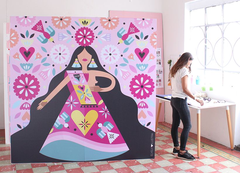 Mural muy mexicano 2