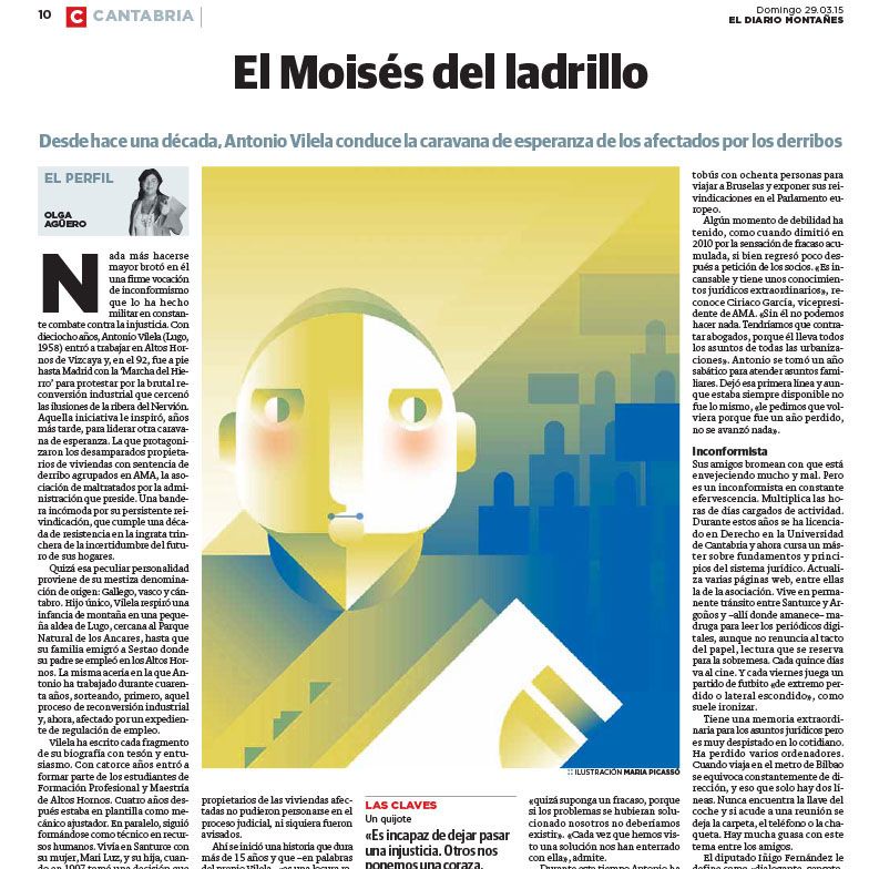 Colaboración con El Diario Montañés 1