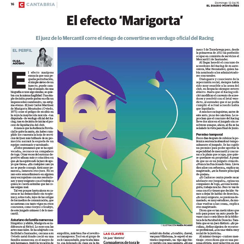 Colaboración con El Diario Montañés 7