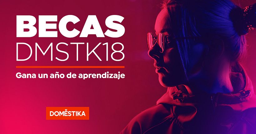 ¡Vuelven las Becas Domestika! Gana un año de cursos gratis 1
