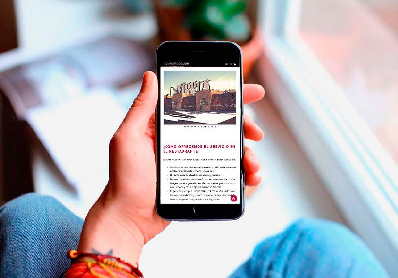 Diseño web: Restaurante Viggos 2