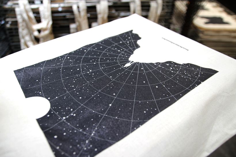 Printing Tote Bags for the designer Head in the Clouds 14