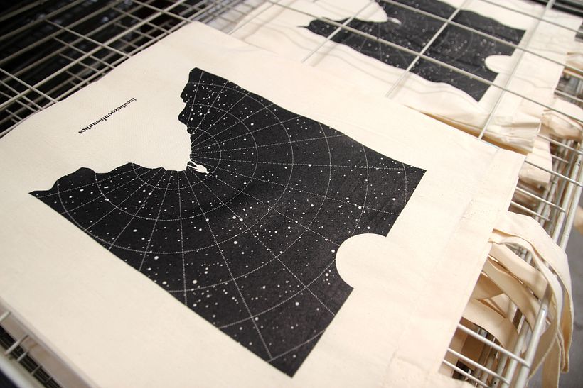 Printing Tote Bags for the designer Head in the Clouds 15