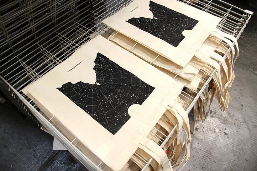 Printing Tote Bags for the designer Head in the Clouds 16