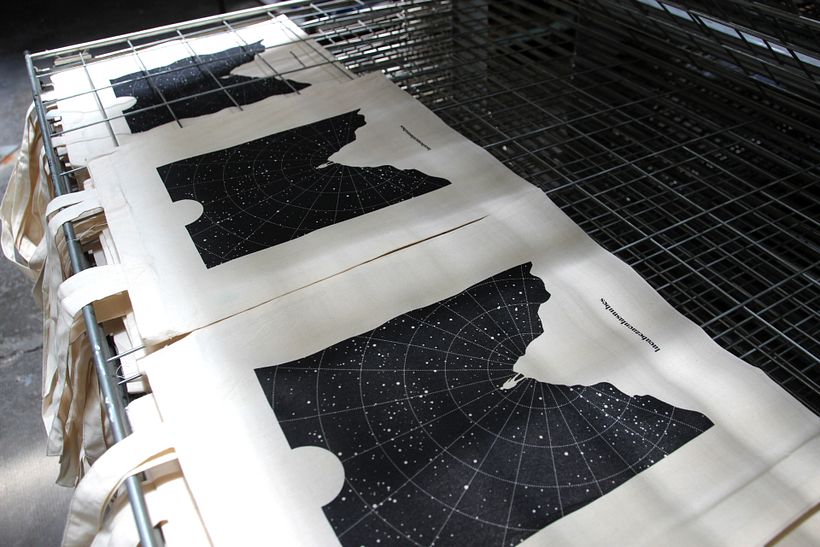 Printing Tote Bags for the designer Head in the Clouds 17