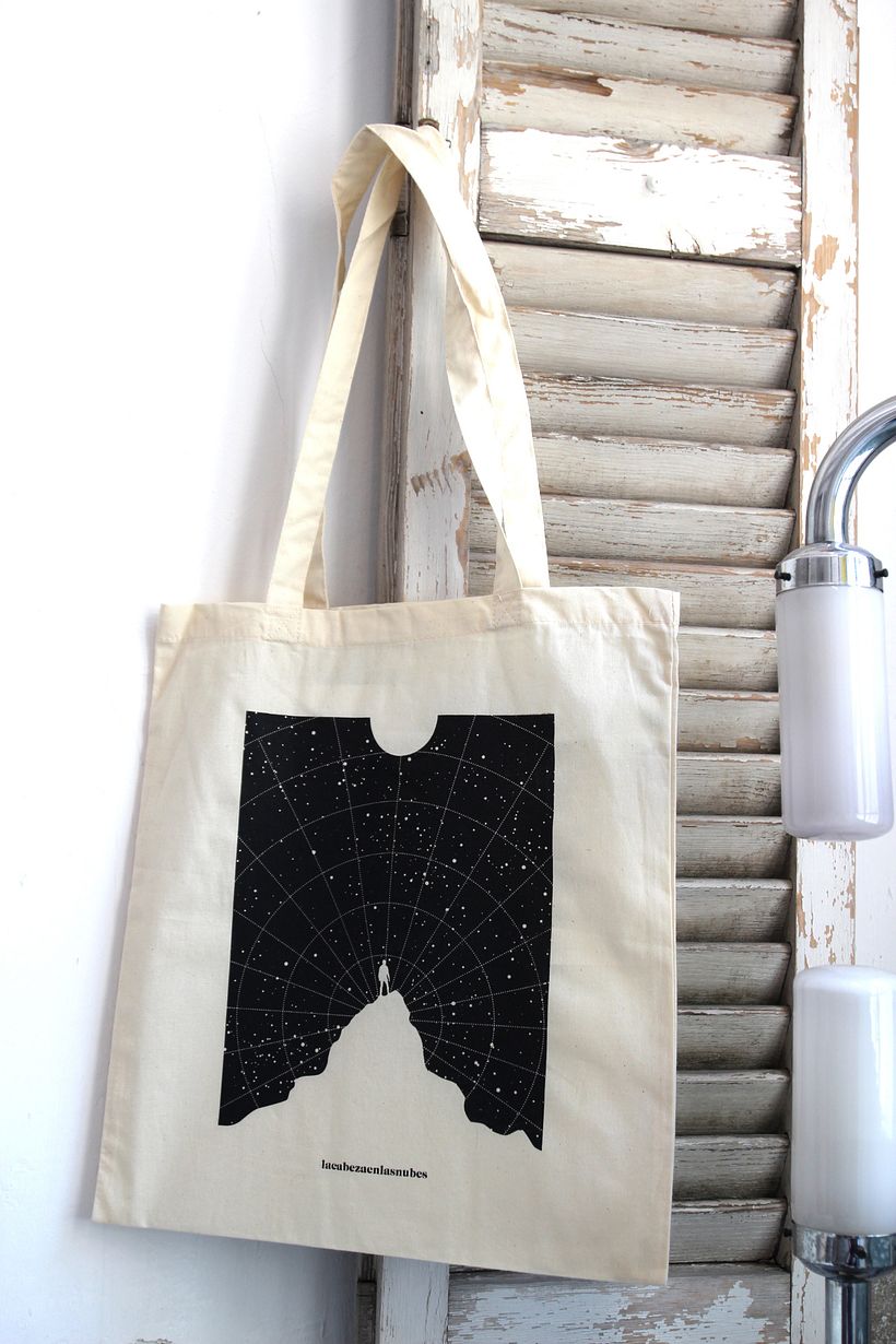Printing Tote Bags for the designer Head in the Clouds 24