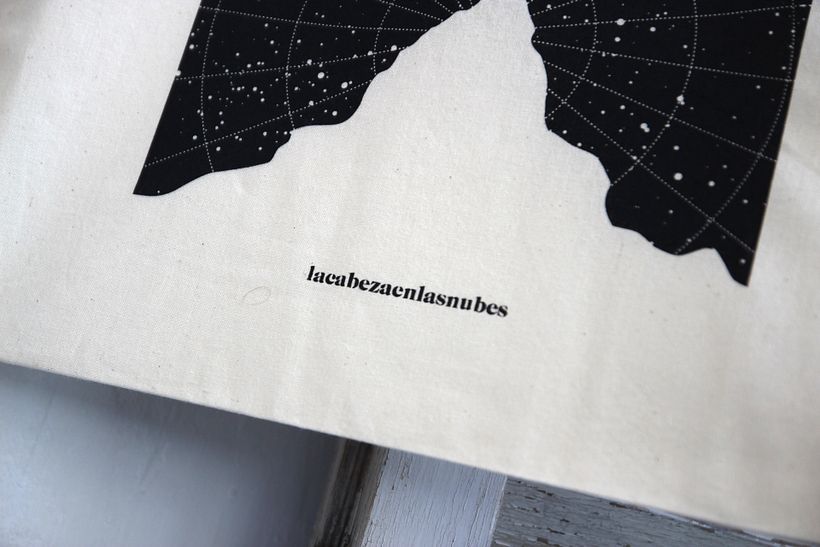 Printing Tote Bags for the designer Head in the Clouds 25