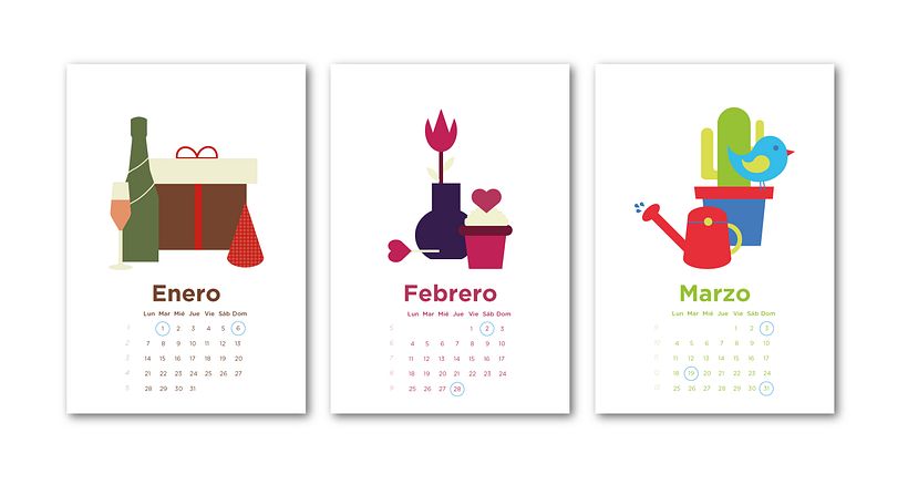 Calendario Ilustrado 2019 0