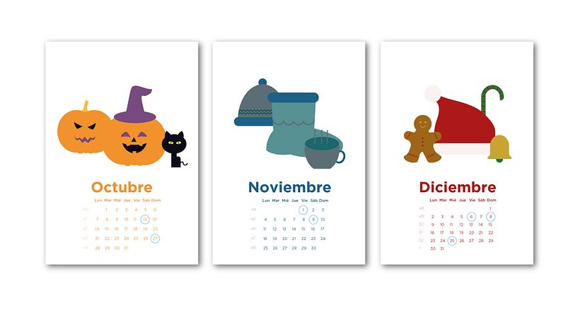 Calendario Ilustrado 2019 3