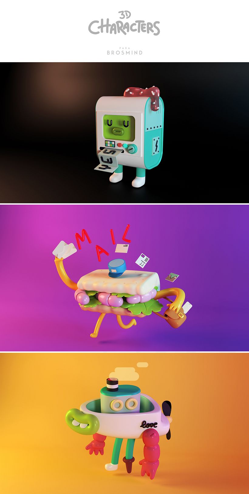 Characters to Brosmind 0