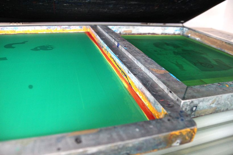 Estampación lámina para la ilustradora Gemma Quevedo 1