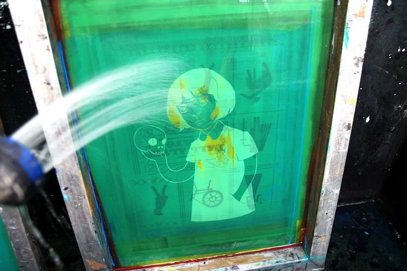 Estampación lámina para la ilustradora Gemma Quevedo 3