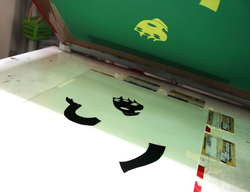 Estampación lámina para la ilustradora Gemma Quevedo 7