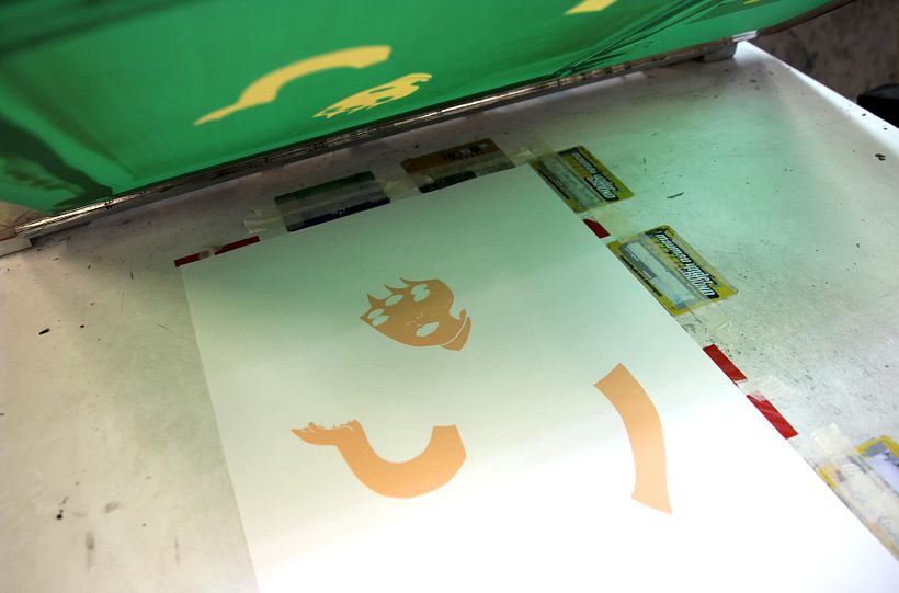 Estampación lámina para la ilustradora Gemma Quevedo 9