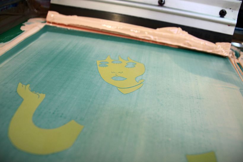 Estampación lámina para la ilustradora Gemma Quevedo 10