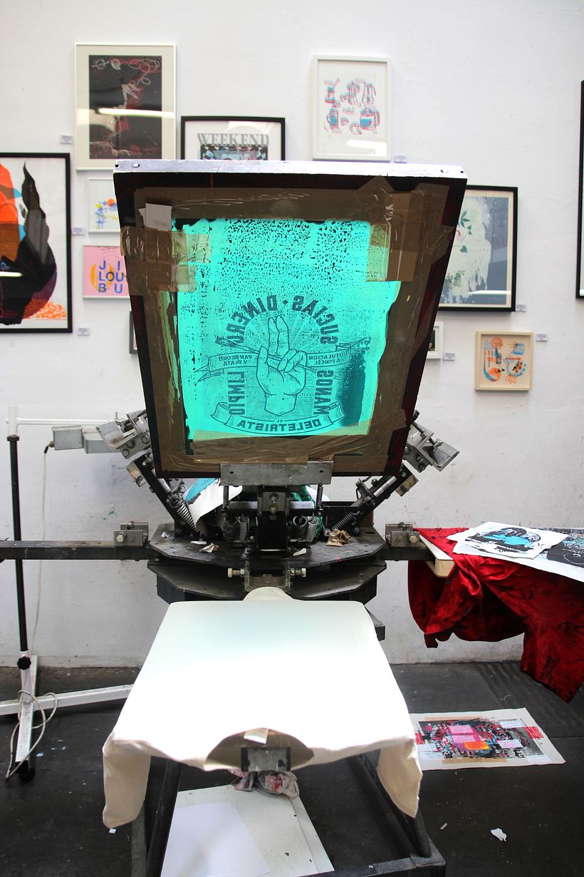 Estampación Camisetas para el rotulista El Deletrista 2