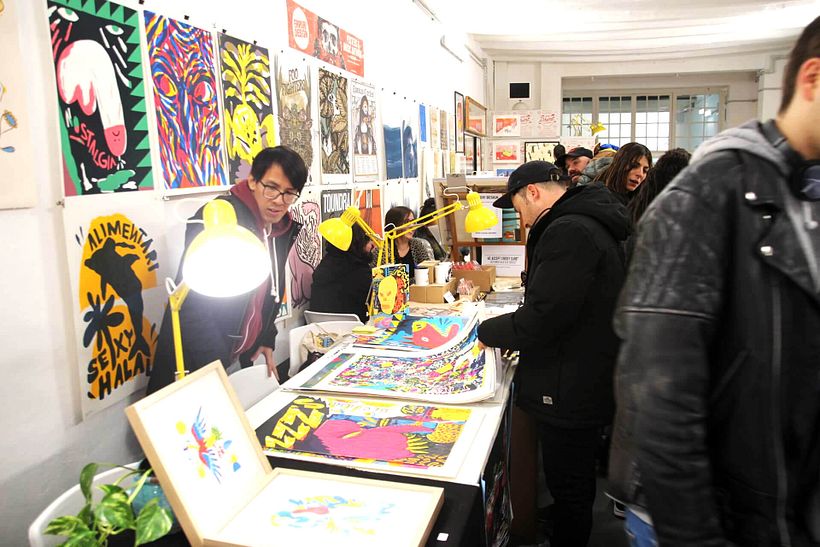 GIVE PRINT A CHANCE. Mercado de Serigrafía de Barcelona 6