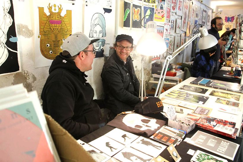 GIVE PRINT A CHANCE. Mercado de Serigrafía de Barcelona 8