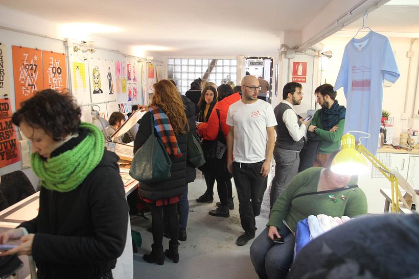 GIVE PRINT A CHANCE. Mercado de Serigrafía de Barcelona 5