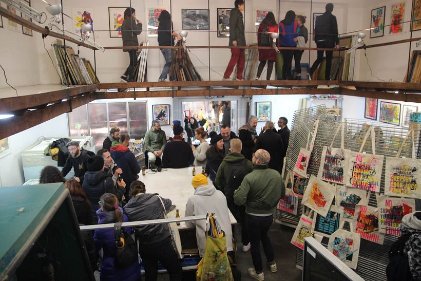 GIVE PRINT A CHANCE. Mercado de Serigrafía de Barcelona 4