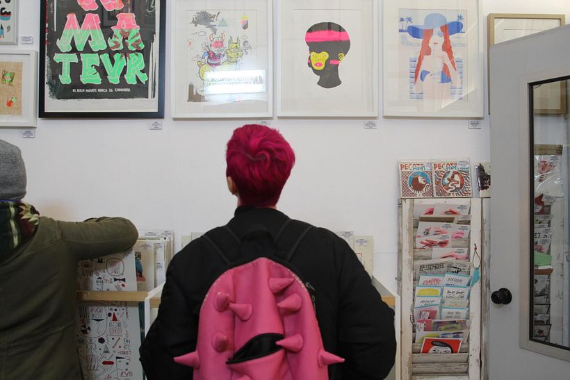 GIVE PRINT A CHANCE. Mercado de Serigrafía de Barcelona 13