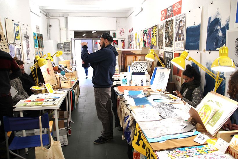 GIVE PRINT A CHANCE. Mercado de Serigrafía de Barcelona 16