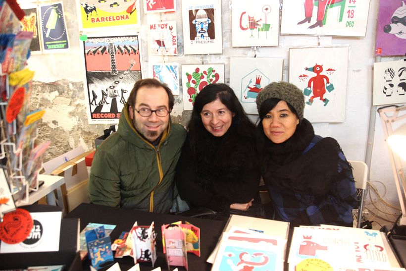 GIVE PRINT A CHANCE. Mercado de Serigrafía de Barcelona 22