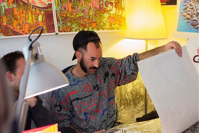 GIVE PRINT A CHANCE. Mercado de Serigrafía de Barcelona 15