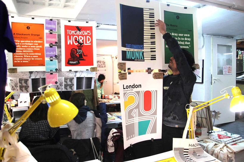 GIVE PRINT A CHANCE. Mercado de Serigrafía de Barcelona 24