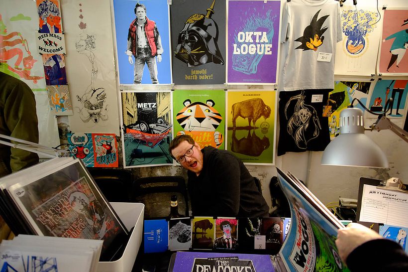 GIVE PRINT A CHANCE. Mercado de Serigrafía de Barcelona 32