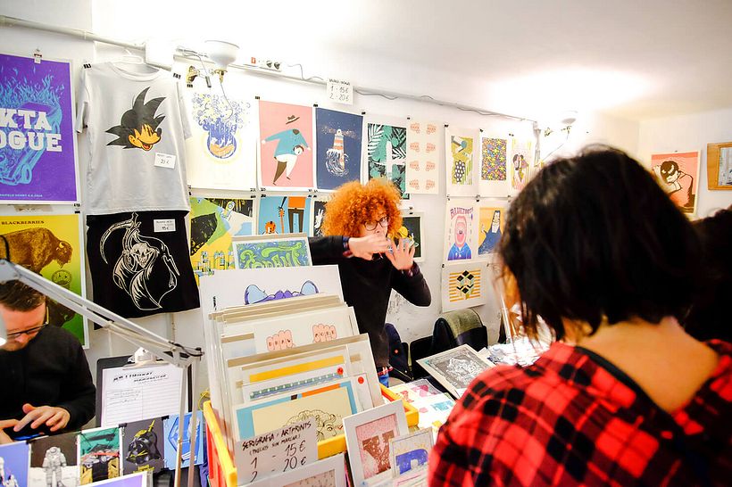 GIVE PRINT A CHANCE. Mercado de Serigrafía de Barcelona 33