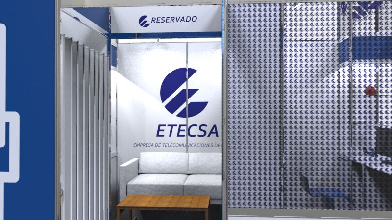 stand modular ETECSA 1