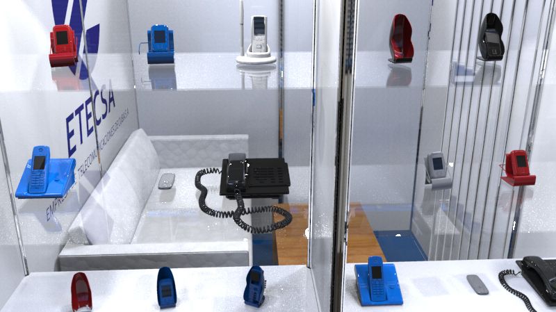 stand modular ETECSA 2