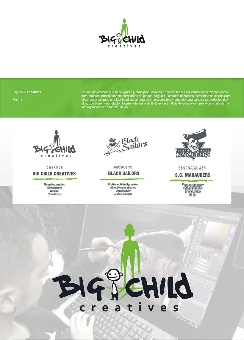 Big Child Creatives: Familia de marcas -1