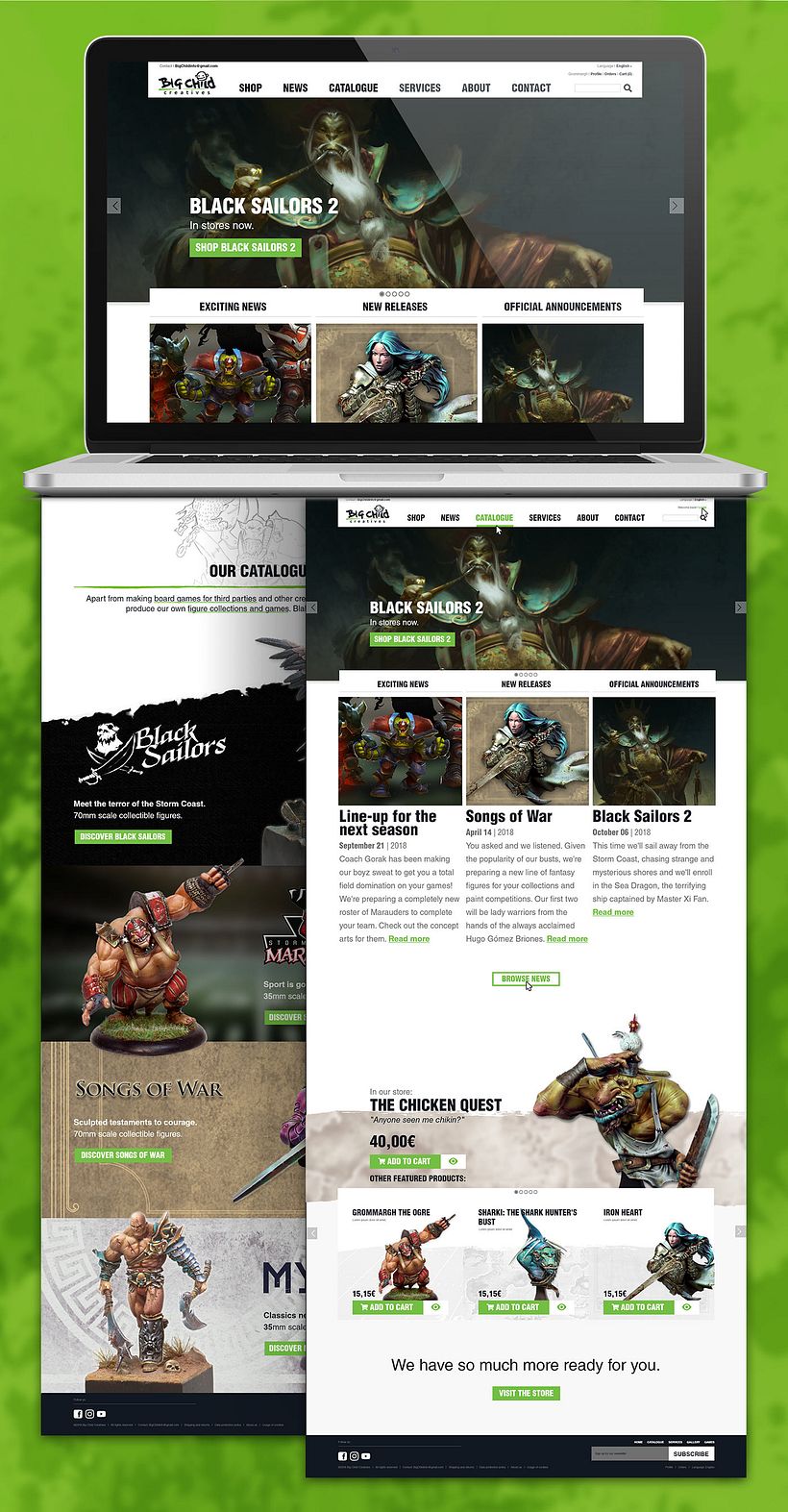 Big Child Creatives: Familia de marcas 4