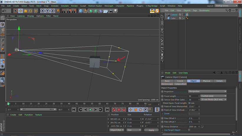 Arnold + c4d . Nitidez de la imagen en render 1