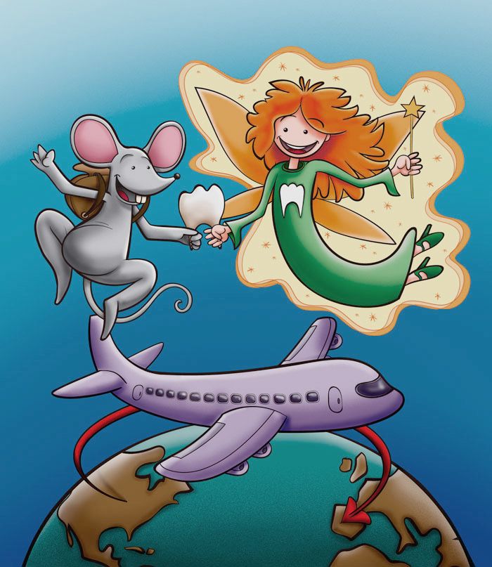 Ilustración para portada de cuento infantil 0