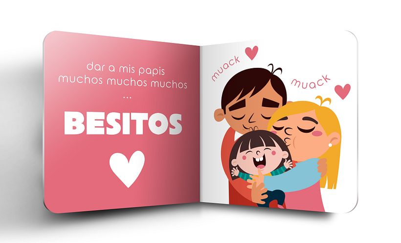 Mi Proyecto del curso:  Ilustración y diseño de libros infantiles - "MIRA, TENGO UNA BOCA" 9