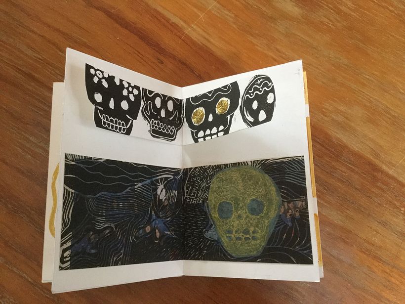 Mi Proyecto del curso: Técnicas de bordado experimental sobre papel 3