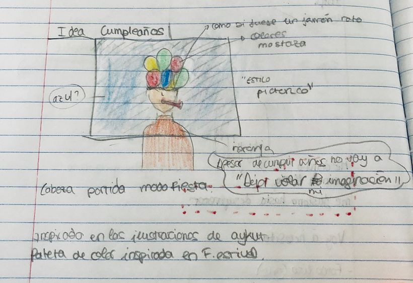 Mi Proyecto del curso: Autorretrato fotográfico artístico   -  Birthday girl 1